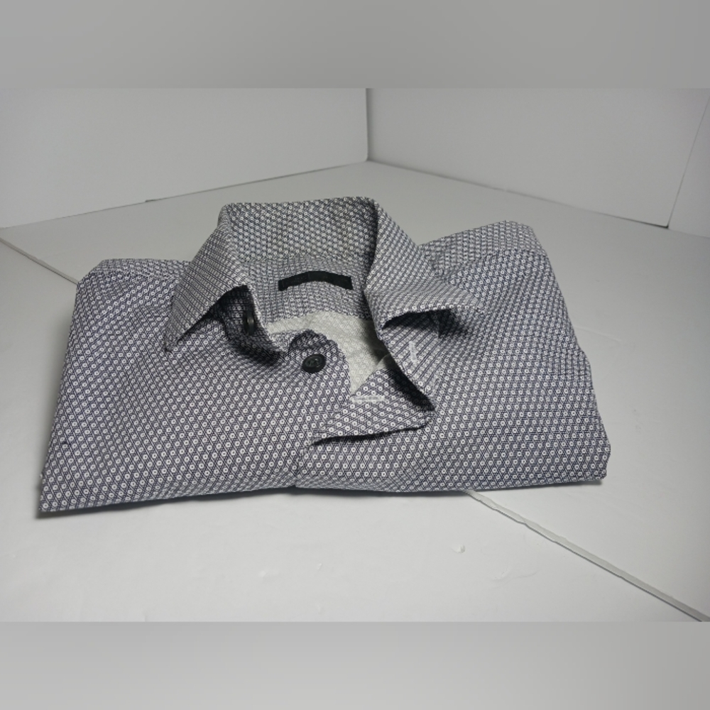 14TH & UNION Mens Trim Fit Size Small Long Sleeve Button-Up Shirt